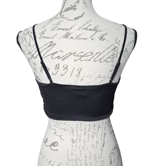 House of Harlow 1960 Women's Size Small Black Bandeau Bralette - Picture 5 of 5